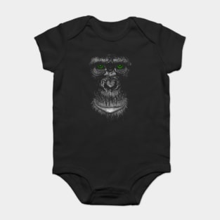 Monkey Face Baby Bodysuit